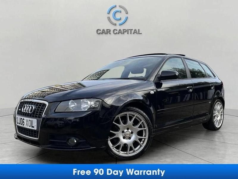 Black Used 2006 Audi A3 S-Line Hatchback | £2,499 (Super price) - Image 1/3