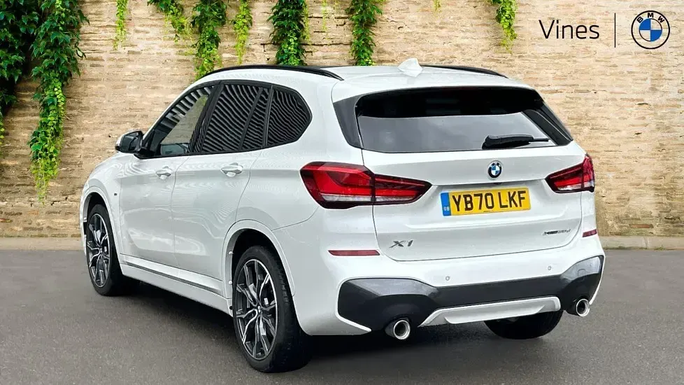 Used BMW X1 M Sport 187 HP (137 kW) 2020 White SUV