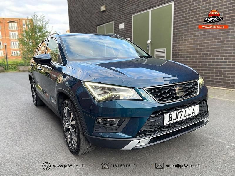 Blue Used 2017 Seat Ateca Ecomotive SUV | £8,175 (Fair price) - Image 1/4