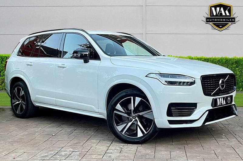 White Used 2021 Volvo XC90 R-Design SUV | £21,990 - Image 1/4