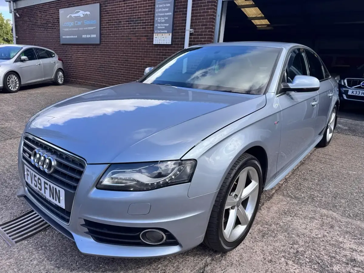 Used Audi A4 S-Line 2009 Silver Sedan