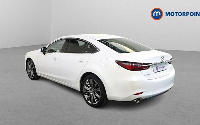 Begagnad Mazda 6 Inclusive 165 HK (121 kW) 2019 Vit Sedan