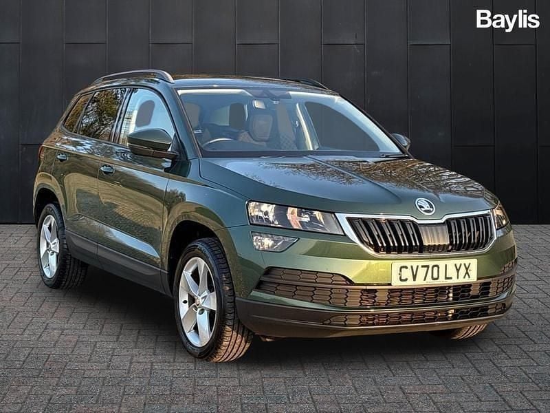 Used Skoda Karoq SE 150 HP (110 kW) 2020 Green SUV