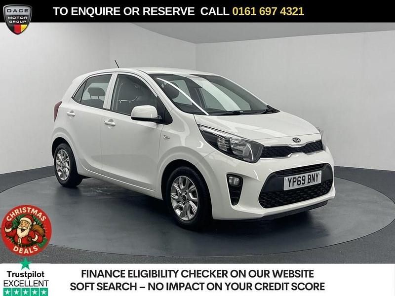 White Used 2019 Kia Picanto Hatchback | £7,970 (Good price) - Image 1/3