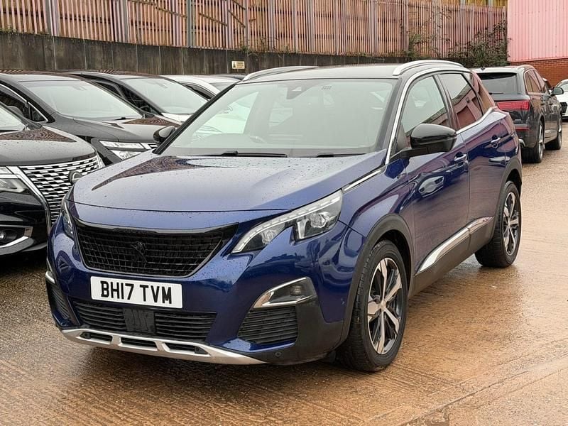 Used Peugeot 3008 GT-line 2017 Blue SUV