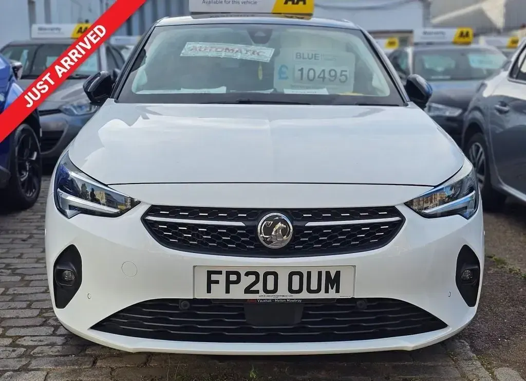 Second-hand Vauxhall Corsa Ultimate 100 CP (73 kW) 2020 Alb Hatchback