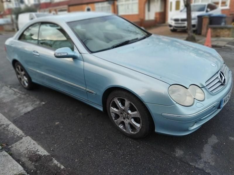 Blue Used 2003 Mercedes CLK240 Elegance Coupe | £750 (Super price) - Image 1/4