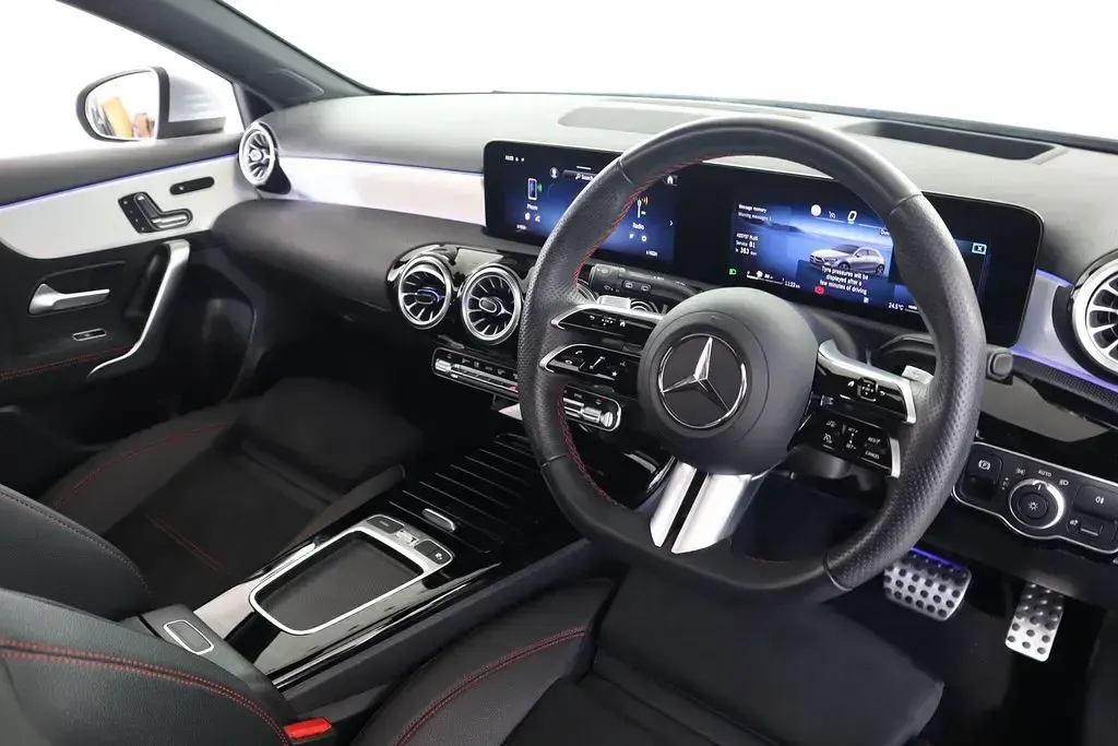 Used Mercedes A200 AMG Line Premium Plus 163 HP (119 kW) 2024 Silver Hatchback