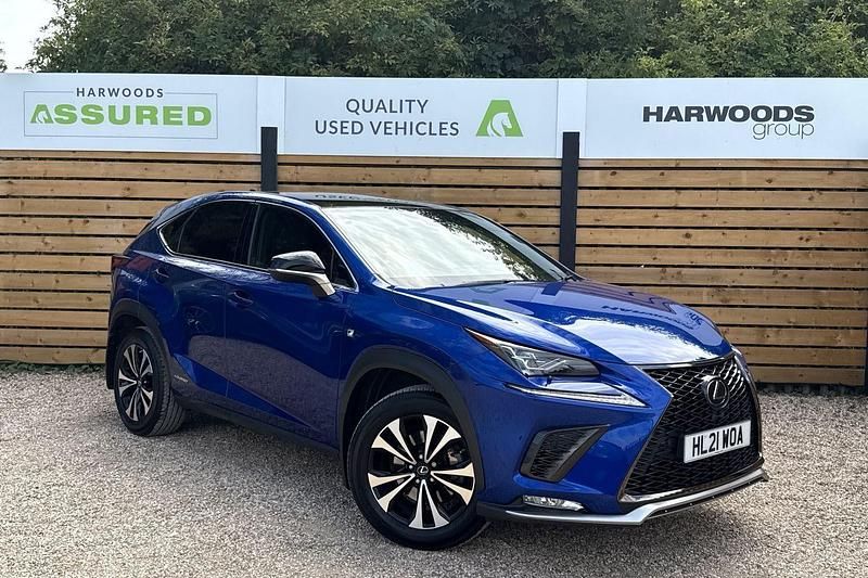 Blue Used 2021 Lexus NX300h Sport Line SUV | £27,990 (Fair price) - Image 1/4