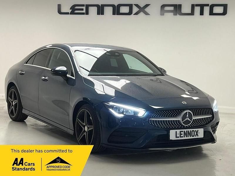 Blue Used 2021 Mercedes CLA180 AMG Line Premium Sedan | £20,490 (Fair price) - Image 1/4