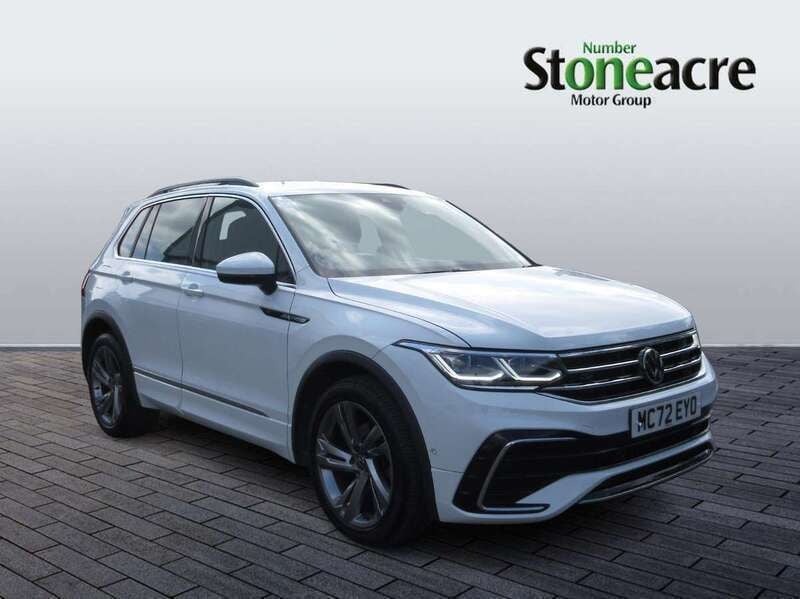 White Used 2023 VW Tiguan R-line Edition SUV | £26,000 (Good price) - Image 1/4