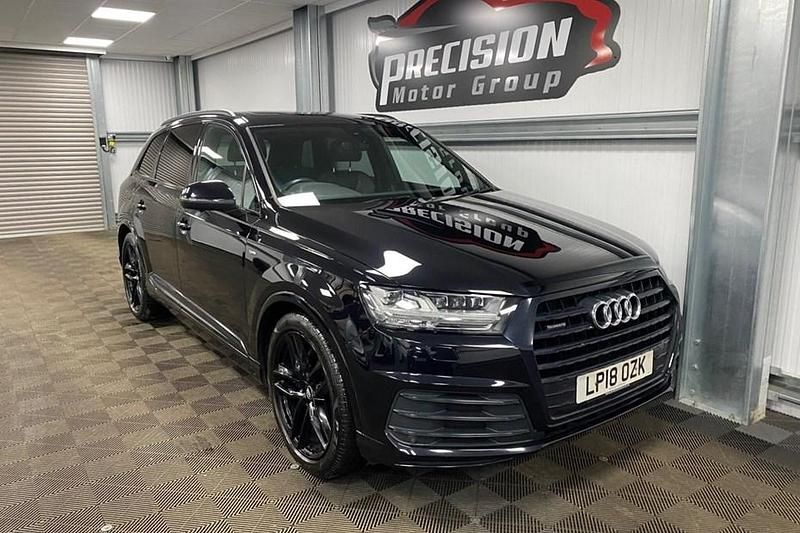 Black Used 2018 Audi Q7 Black Edition SUV | £25,995 (Fair price) - Image 1/1