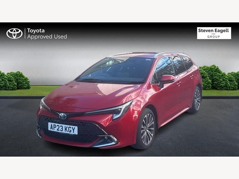 Used Toyota Corolla Design 2023 Red Estate