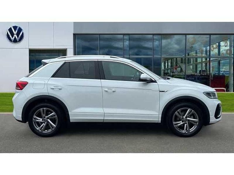 Used VW T-Roc R-line 150 HP (110 kW) 2025 Pure white SUV