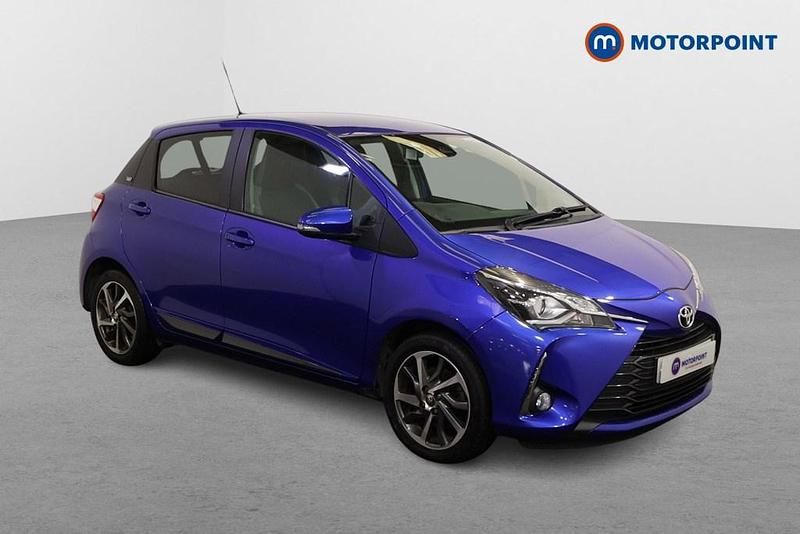 Used Toyota Yaris 2020 Blue Hatchback