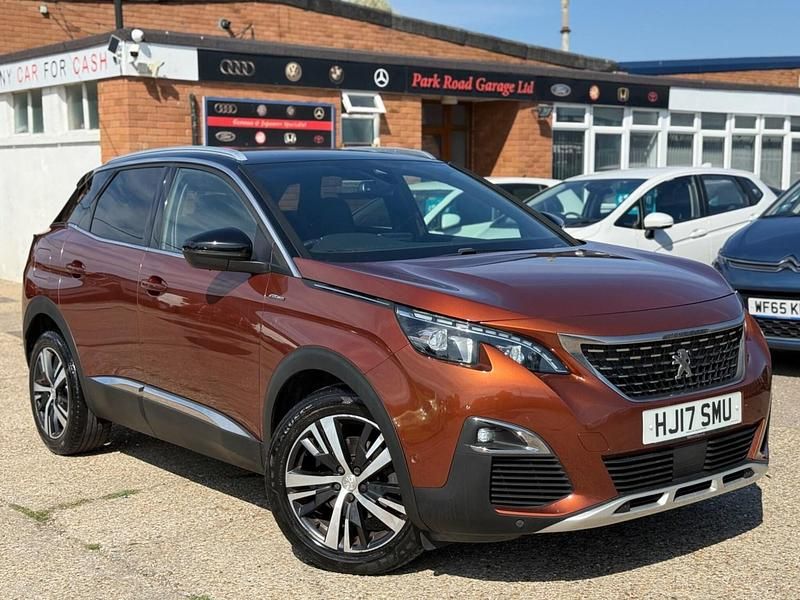 Bronze Used 2017 Peugeot 3008 GT-line Hatchback | £10,490 (Fair price) - Image 1/4
