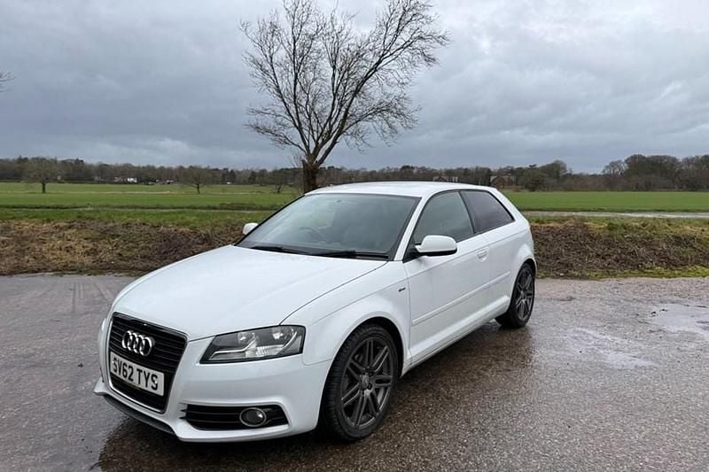 White Used 2012 Audi A3 S-Line Hatchback | £4,450 (Fair price) - Image 1/1