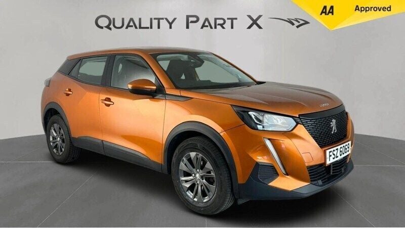 Orange Used 2021 Peugeot 2008 Active Premium SUV | £9,950 (Good price) - Image 1/4