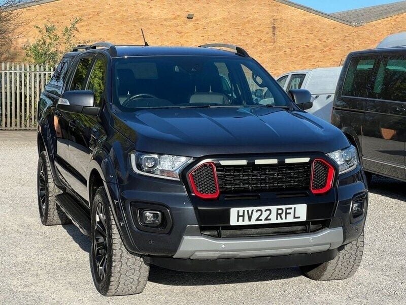 Grey Used 2022 Ford Ranger Wildtrack Pickup | £20,995 (Good price) - Image 1/4