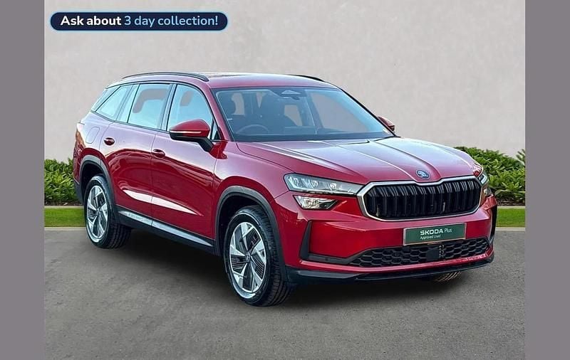New Skoda Kodiaq SE 200 HP (147 kW) 2025 Red SUV