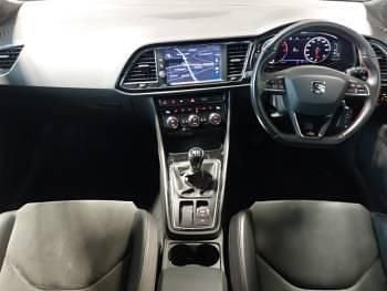 Used Seat Leon Black Edition 130 HP (95 kW) 2020 Silver Estate