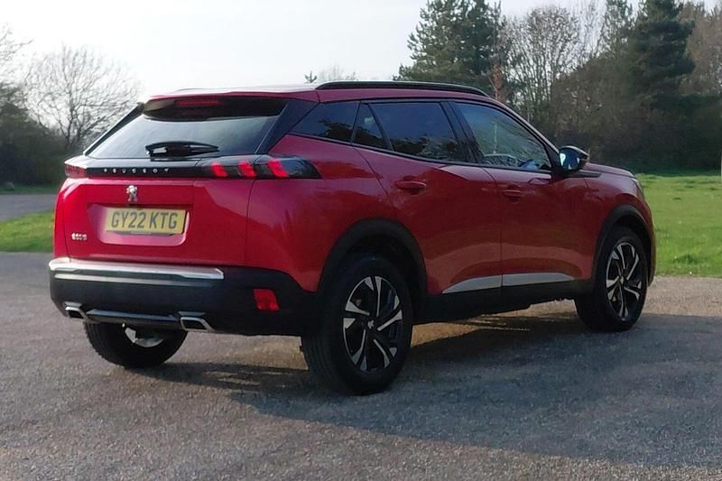 Used Peugeot 2008 Allure Premium 129 HP (94 kW) 2022 Red SUV