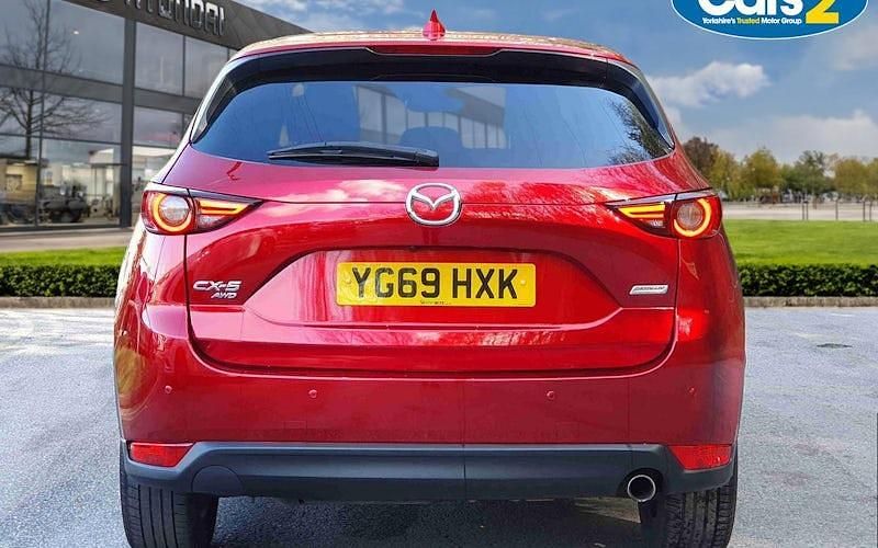 Second-hand Mazda CX-5 Inclusive 184 CP (135 kW) 2019 Roșu SUV