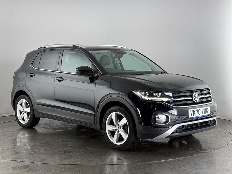 Black Used 2020 VW T-Cross SEL SUV | £16,100 (Fair price) - Image 1/4
