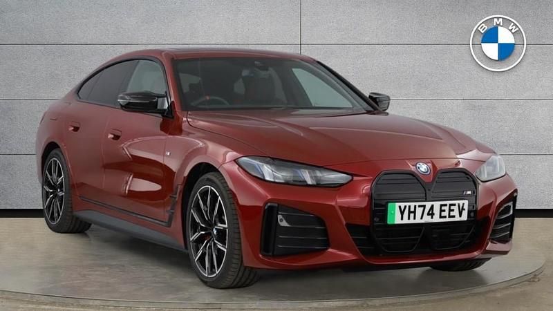Fire red Used 2024 BMW i4 Comfort Edition Sedan | £47,450 (Fair price) - Image 1/4
