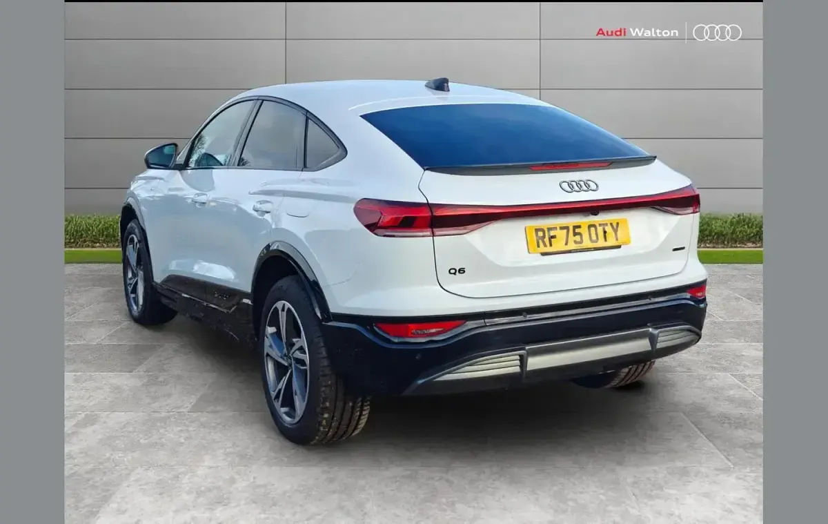 Used Audi Q6 e-tron S-Line 284 kW (387 HP) 2025 White SUV