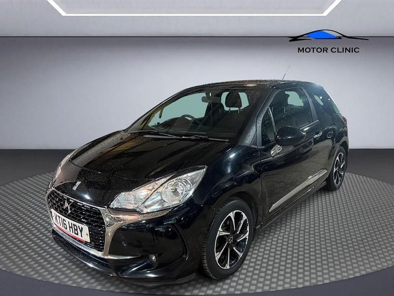 Black Used 2016 DS Automobiles DS3 Elegance Hatchback | £5,000 (Good price) - Image 1/4
