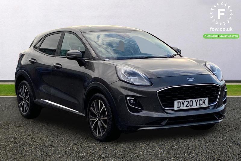 Grey Used 2020 Ford Puma Titanium Hatchback | £12,199 (Good price) - Image 1/3