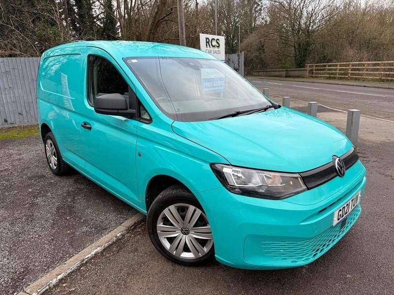 Used VW Caddy S 102 HP (75 kW) 2021 White MPV