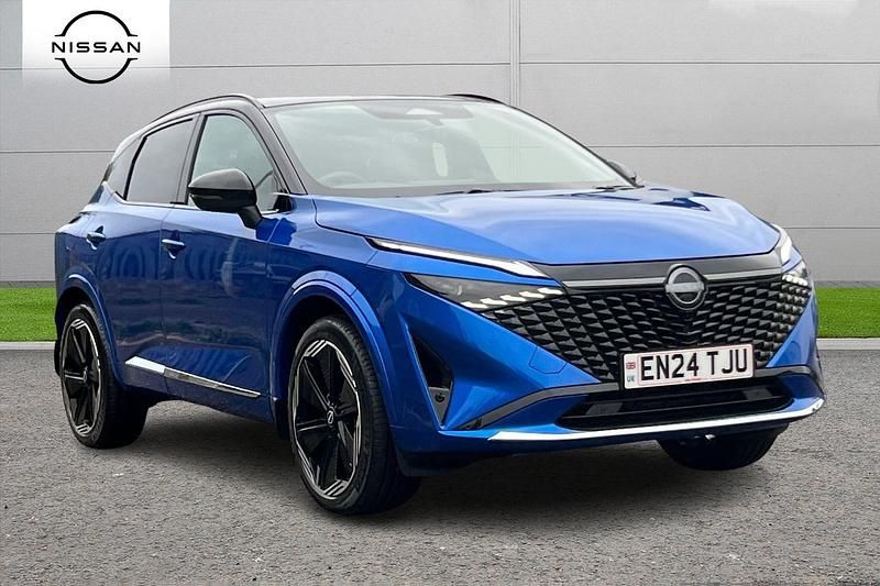 Blue Used 2024 Nissan Qashqai SUV | £24,983 (Expensive) - Image 1/4