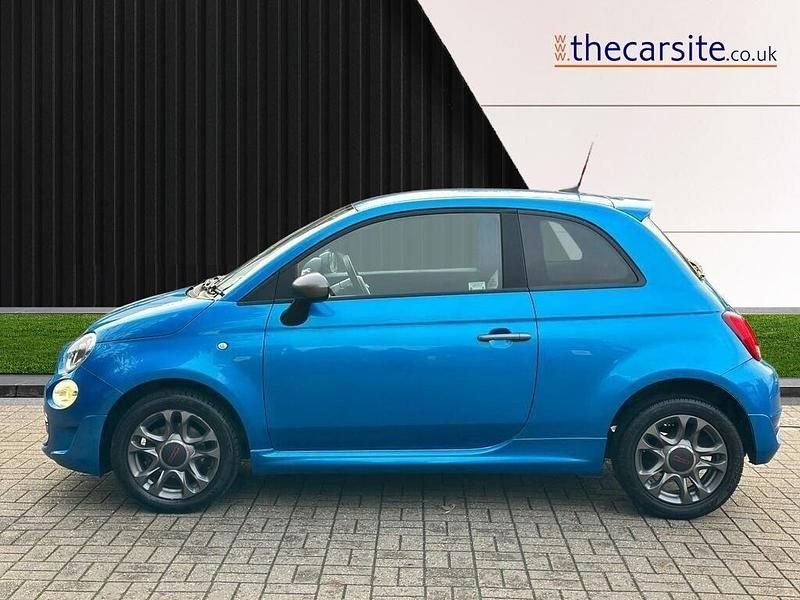 Used Fiat 500 S 69 HP (50 kW) 2016 Blue Hatchback