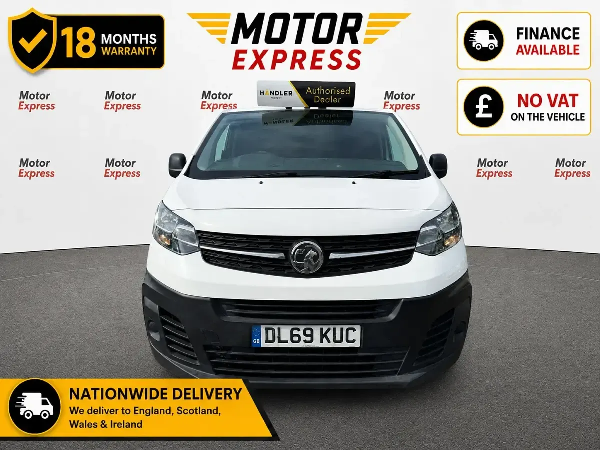 Used Vauxhall Vivaro Edition 120 HP (88 kW) 2019 White MPV
