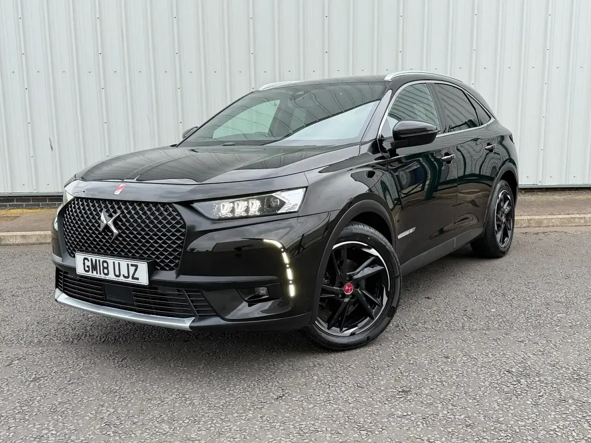 Used DS Automobiles DS7 Crossback Performance 130 HP (95 kW) 2018 Black SUV