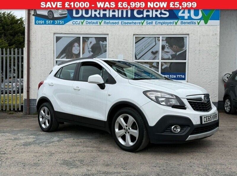 White Used 2015 Vauxhall Mokka S SUV | £5,999 (A bit pricey) - Image 1/4