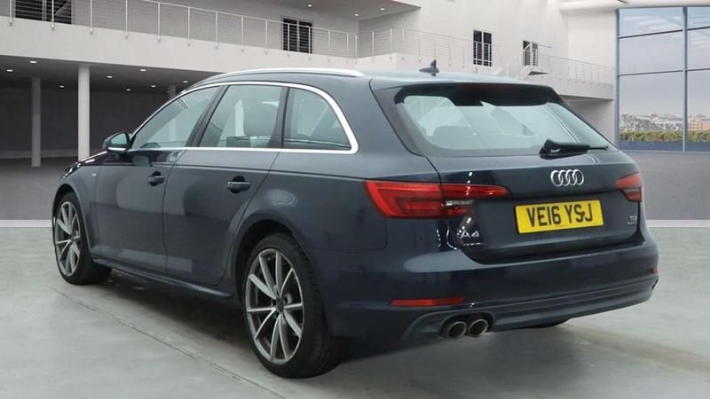 Used Audi A4 S-Line 190 HP (139 kW) 2016 Blue Estate