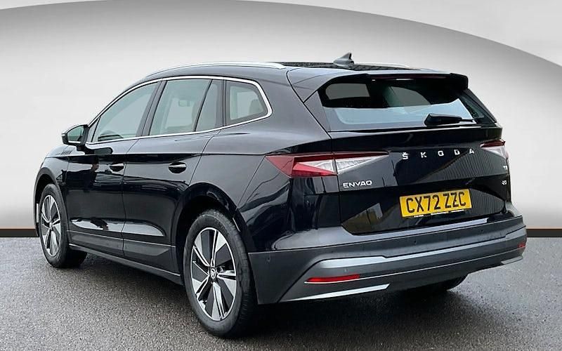 Used Skoda Enyaq iV ecoSuite 150 kW (204 HP) 2023 Black SUV