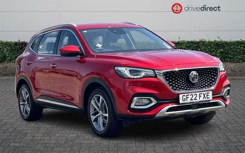 Metallic farringdon red Used 2022 MG HS Excite SUV | £14,398 (Good price) - Image 1/4