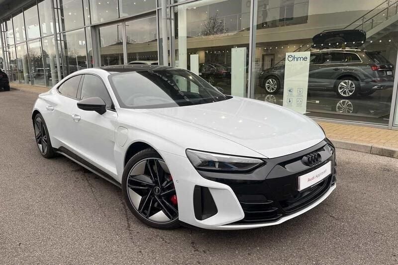 Grey Used 2022 Audi RS e-tron GT Comfort Sedan | £79,991 - Image 1/4