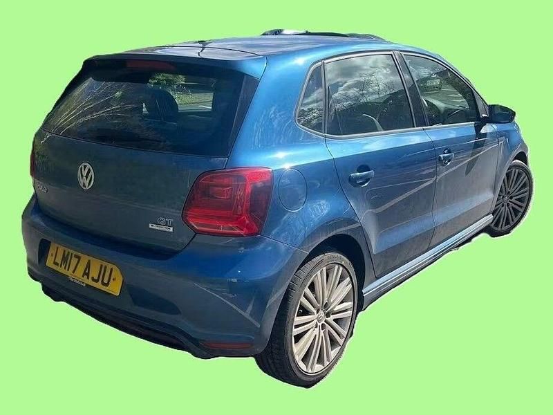 Used VW Polo BlueGT 150 HP (110 kW) 2017 Blue Hatchback