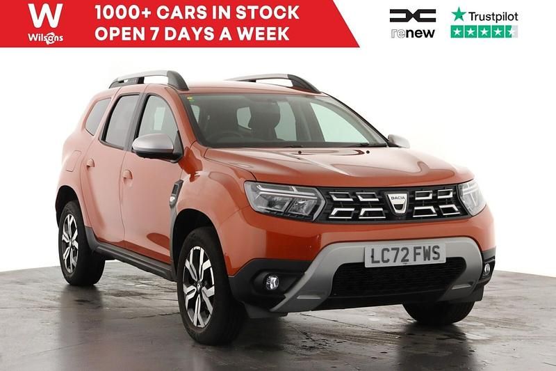 Orange Used 2022 Dacia Duster Prestige SUV | £16,999 (Fair price) - Image 1/3