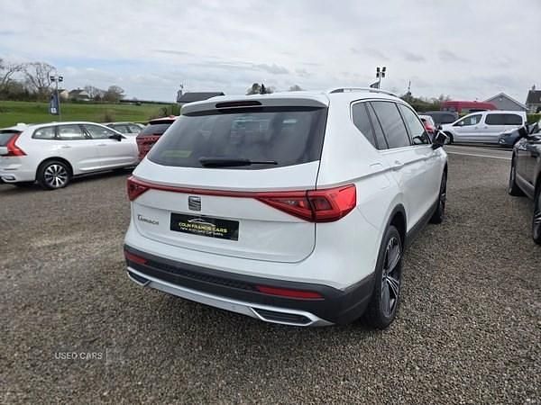 Used Seat Tarraco XCELLENCE Lux 150 HP (110 kW) 2021 White SUV
