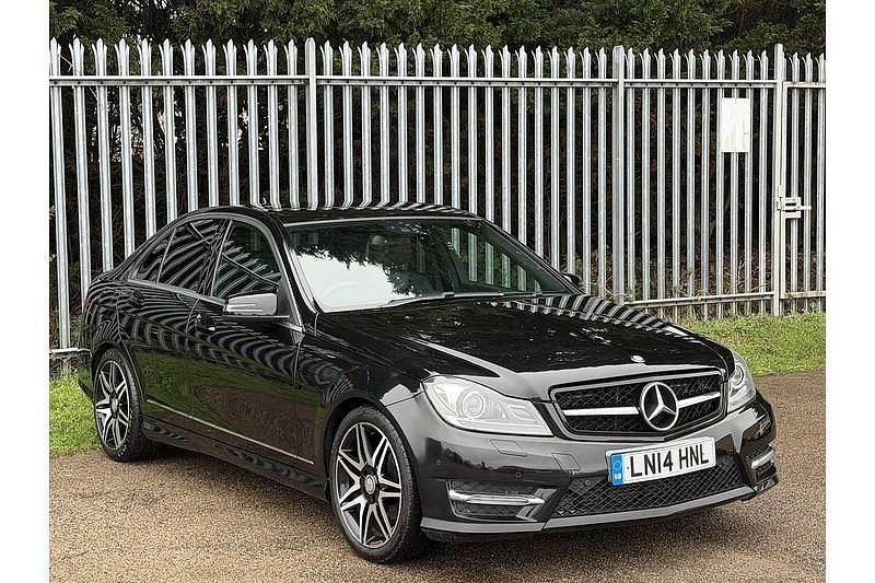 Used Mercedes C250 AMG 2014 Black Sedan