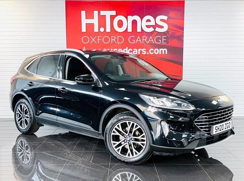 Used Ford Kuga Titanium 120 HP (88 kW) 2020 Black SUV