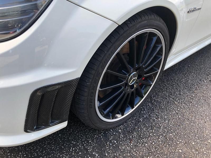 Used Mercedes C63 AMG 2010 White Sedan