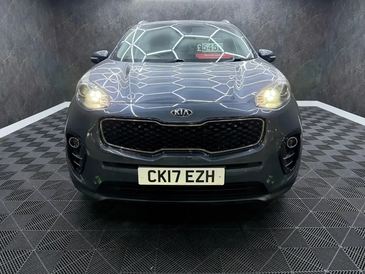 Used Kia Sportage 115 HP (84 kW) 2017 Blue SUV