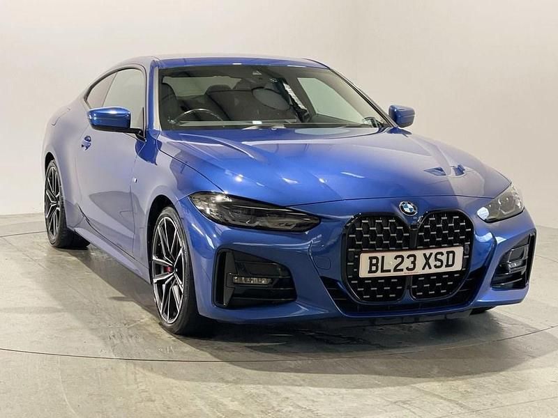 Blue Used 2023 BMW 420 M Sport Coupe | £28,499 (Super price) - Image 1/4